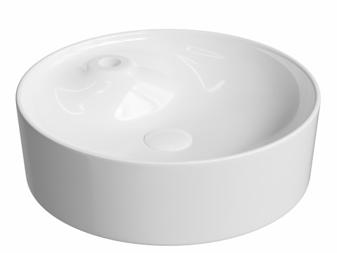  OM台面式圆形洗手盆BOND S03-4303d模型 