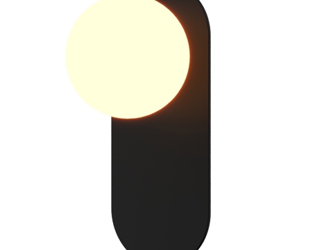  Glow Orb OM LED壁灯3d模型 