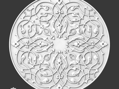  装饰花饰 Ro 1915 OM3d模型 