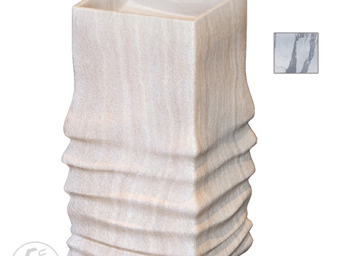  落地式面盆 Wave WB-00933d模型 