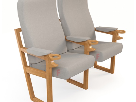  Furnitreid 多人组合式乌达尼克座椅3d模型 