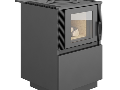  OM Astov 9升大锅专用烧烤烤箱3d模型 