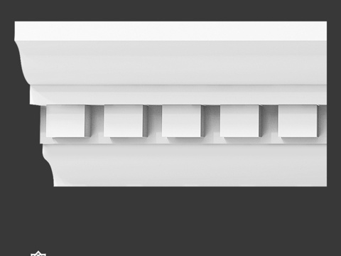  装饰线条Ka 393d模型 