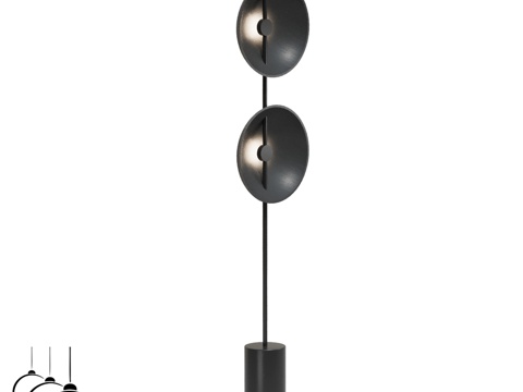  OM Inodesign 德拉诺木质黑 44.17353d模型 