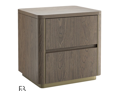  OM床头柜 Fratelli Barri BARDI3d模型 