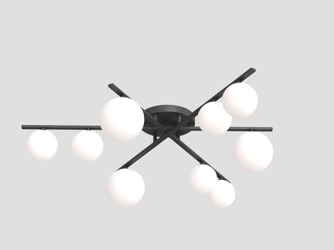  Citilux GLOB CL20929X 天花板吊灯3d模型 