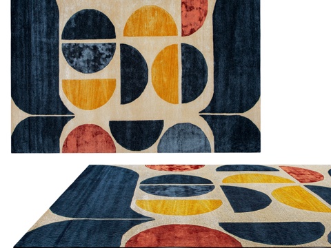  OM地毯 DOVLET HOUSE (art. 23846)3d模型 