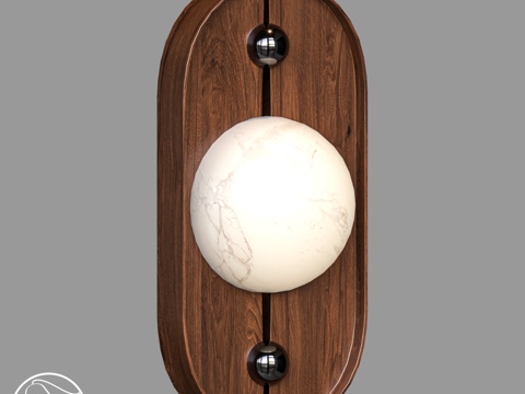  LampsShop.ru B4584 壁灯 托盘款3d模型 