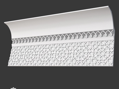  嵌件装饰线脚 Ka 19413d模型 
