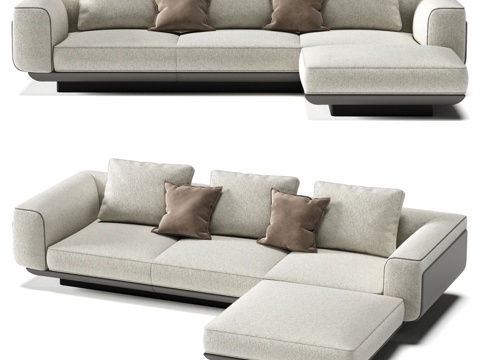  FIFTYFOURMS Eden 10 模块化沙发3d模型 