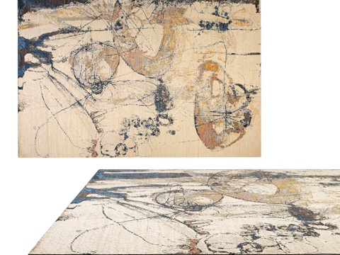  OM地毯 DOVLET HOUSE (art. 23554)3d模型 