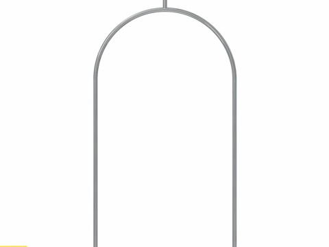  卡尼兹先生马蹄形浴室帘杆3d模型 