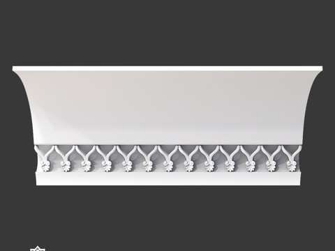  嵌件装饰线脚 Ka 13563d模型 