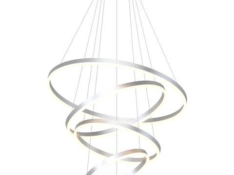  斯蒂尔福特吊灯，行星系列3d模型 