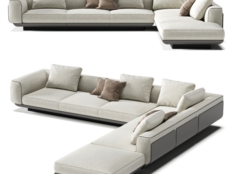  FIFTYFOURMS Eden 9 模块化沙发3d模型 
