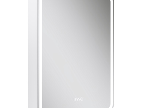  OM Nice LED 60带钟镜柜3d模型 