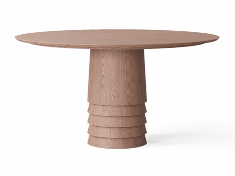  OM Siori Vato 04 餐桌 1500x15003d模型 