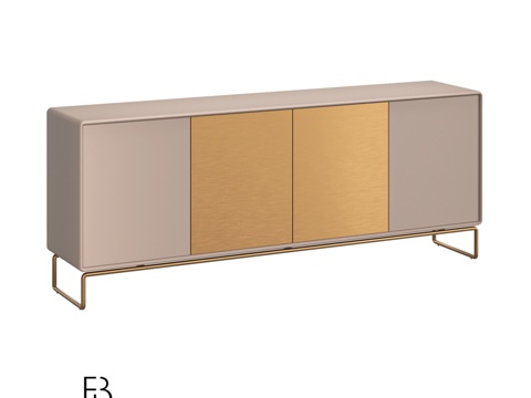  OM Fratelli Barri FARINI 餐边柜3d模型 