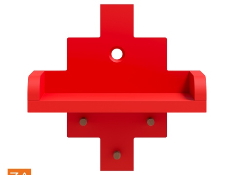  OM UZORY 置物架挂钩3d模型 