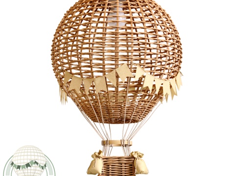  OM Balloon吊灯3d模型 