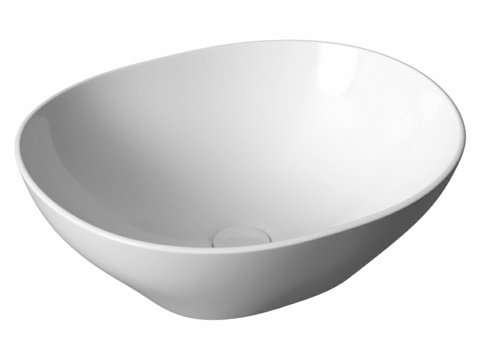  OM 悬挂式椭圆形洗手盆 Element 405x330x13d模型 