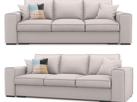  OM The Furny Narvik Sofa Bed3d模型 