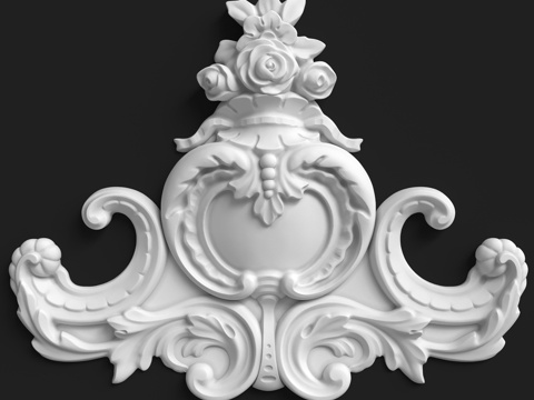  套装中心装饰品 No. 1243d模型 