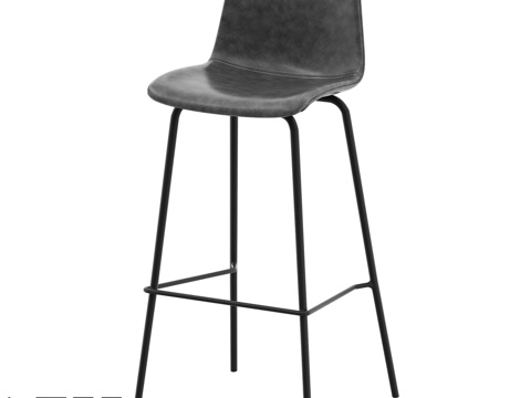  LoftDesigne 30107 吧凳3d模型 