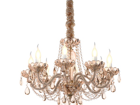  吊灯最爱 1738-8P3d模型 