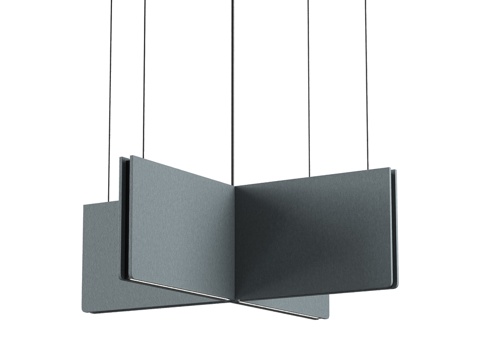  吸音吊灯 1035x1035x390mm OM3d模型 