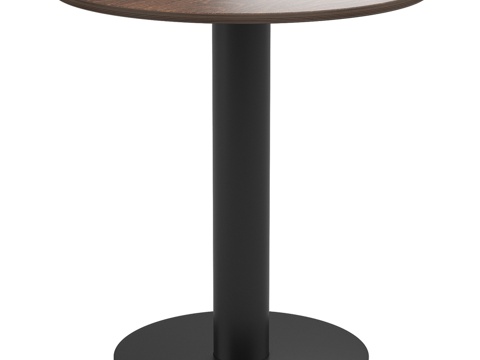 PS108阁楼式餐桌，适用于酒吧或咖啡馆3d模型