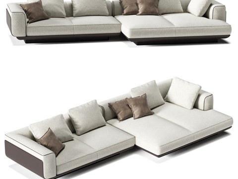  FIFTYFOURMS Eden 17 模块化沙发3d模型 