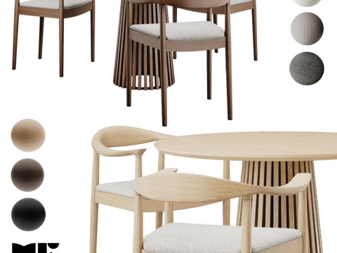  (OM) MANO FACTORY VOLAN WOOD+H3d模型 