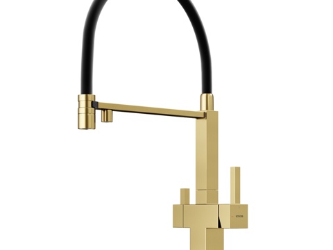  OM Sancos Moro厨房水龙头（柔性出水口）3d模型 