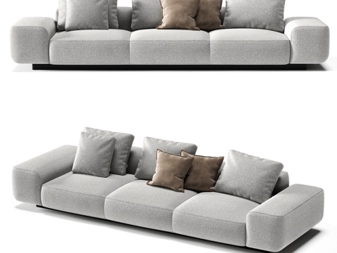  FIFTYFOURMS Leggero 20 模块化沙发3d模型 