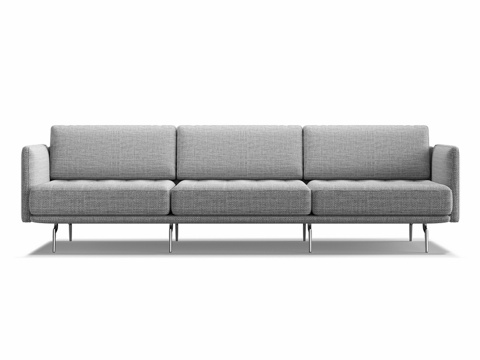  OM Siori 寂感沙发 258x85x703d模型 