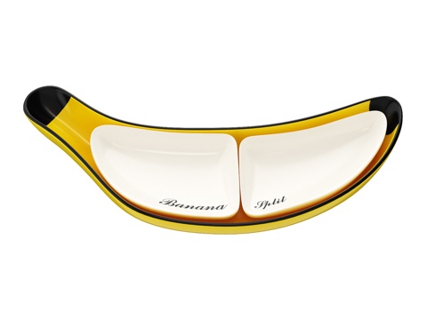  香蕉船餐盘，36.7 x 15.7 厘米3d模型 