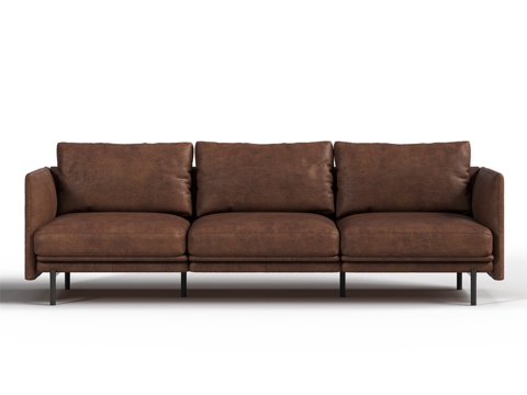  OM沙发直线款费尔南德 by DESONDO3d模型 