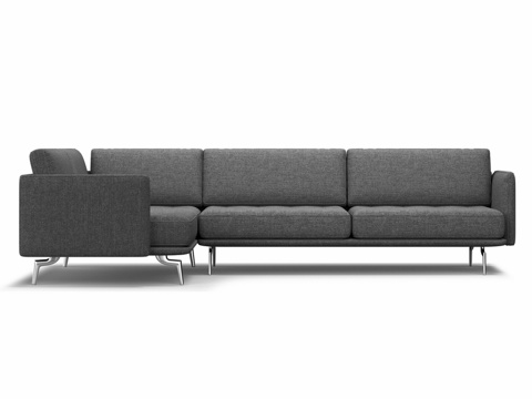  OM Siori 寂感沙发 254x174x703d模型 