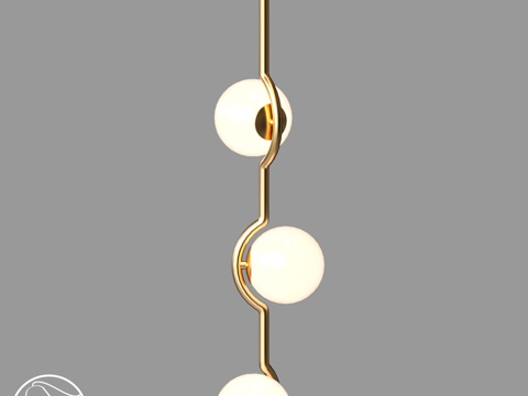  LampsShop.ru PDL2626 吊灯 Woos3d模型 