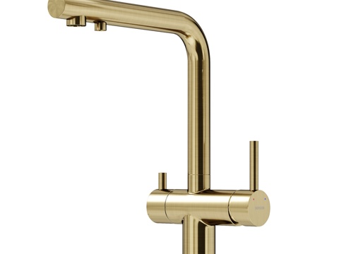  OM福斯特厨房龙头带过滤水龙头3d模型 