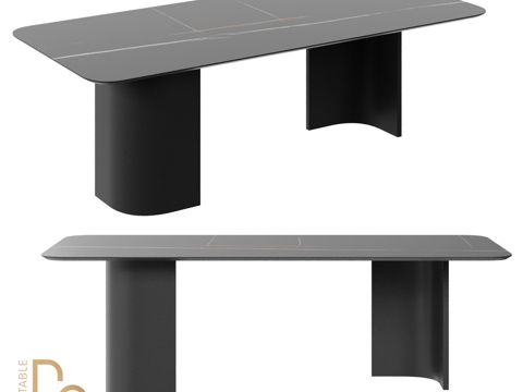  D2 Kvadro v.2餐桌3d模型 