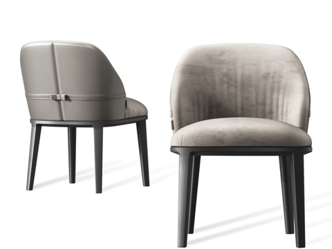  FIFTYFOURMS Palatium轻量版餐椅3d模型 