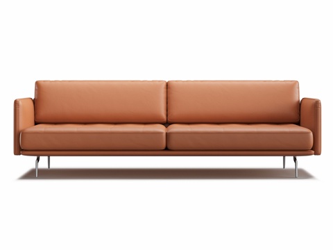  OM Siori 侘寂沙发 218x85x703d模型 