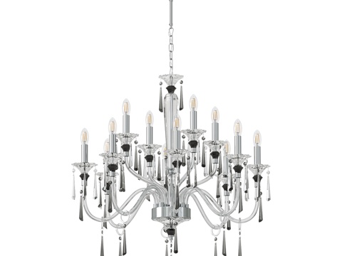  斯蒂尔福特吊灯，卢西系列3d模型 