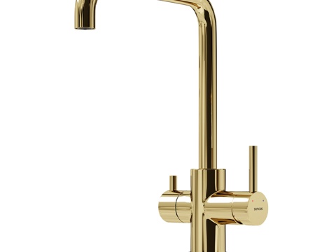  OM维拉厨房混合水龙头带过滤器3d模型 