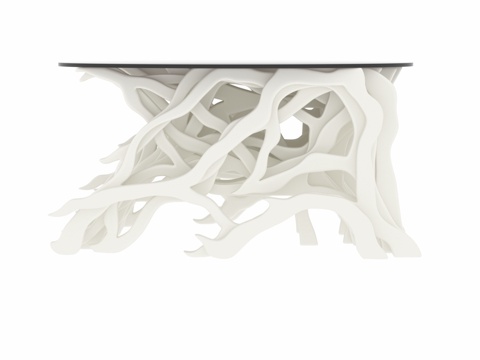  VOID OM咖啡桌3d模型 