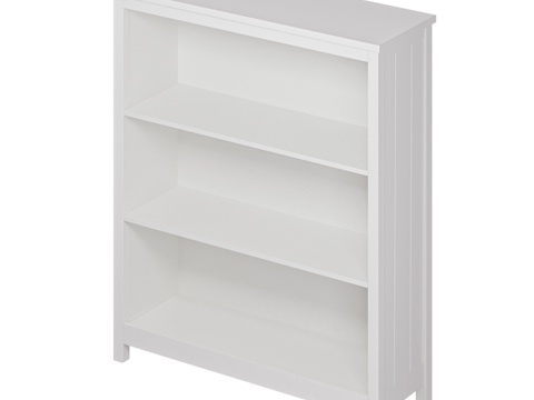  OM 木质中型层架3d模型 