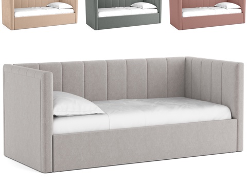  青少年床 Roxy3d模型 