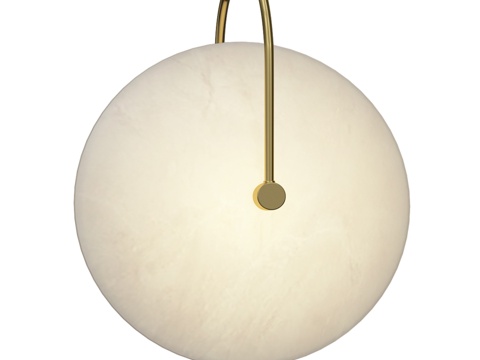  壁灯 Melissa 黄铜白 08437.363d模型 